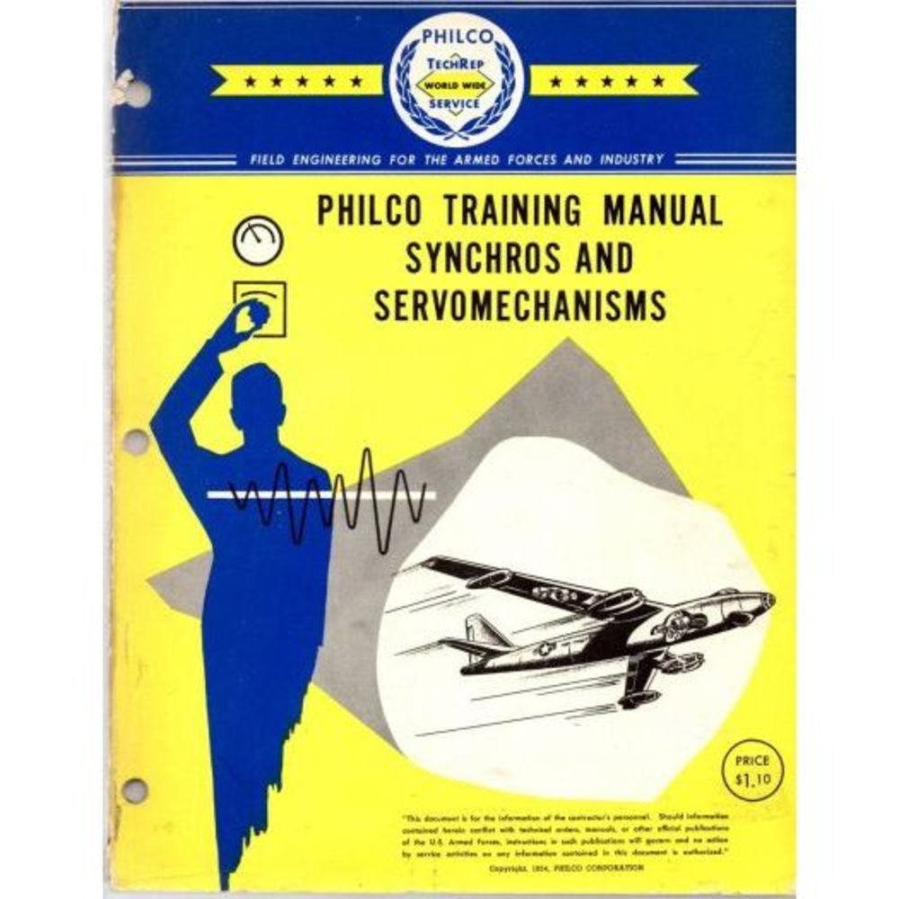Philco Training Manual Synchros and Servomechanisms (Paperback)